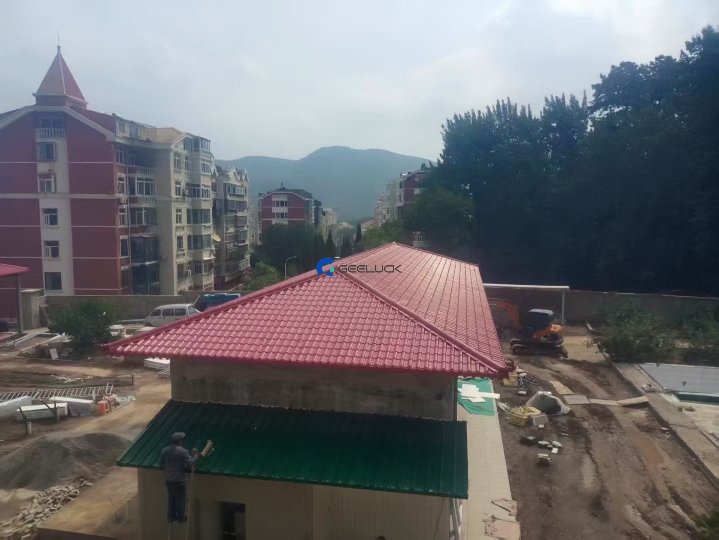 Residential Roof Renovation in Southeast Asia &ndash; Durable, Heat-Insulating & Stylish UPVC Resin Roofing
