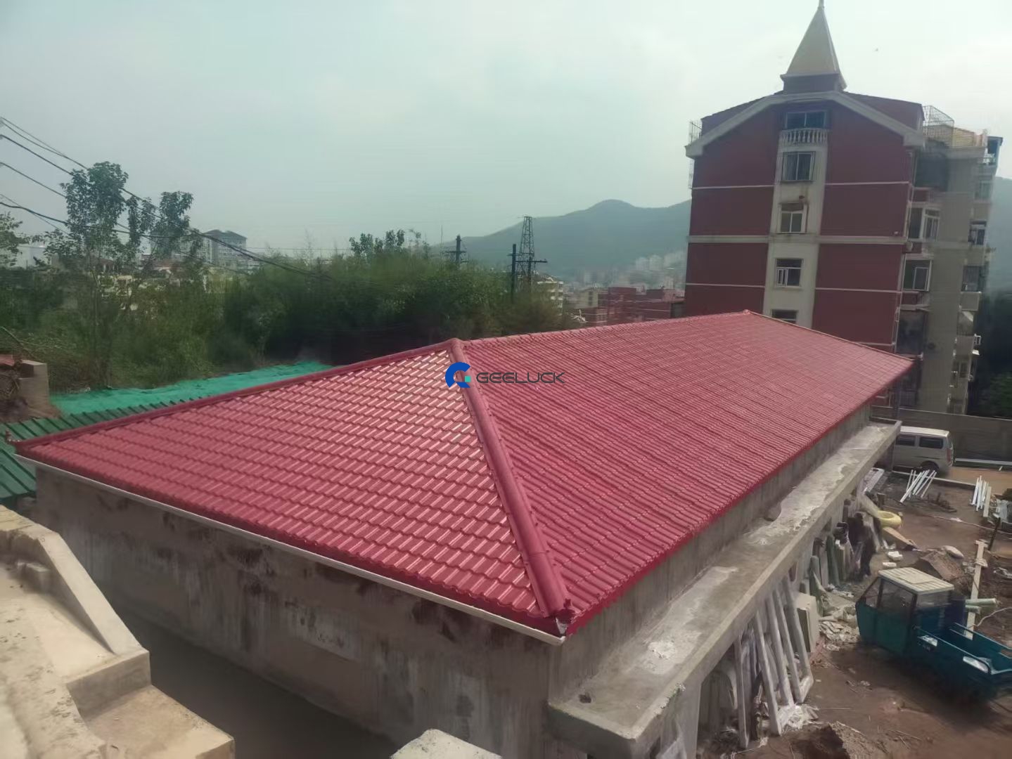 Residential Roof Renovation in Southeast Asia &ndash; Durable, Heat-Insulating & Stylish UPVC Resin Roofing